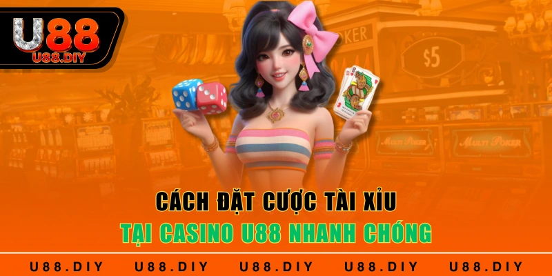 Cách đặt cược tài xỉu tại casino U88 nhanh chóng