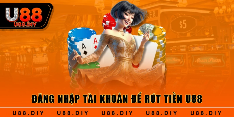 Đăng nhập tài khoản để rút tiền U88